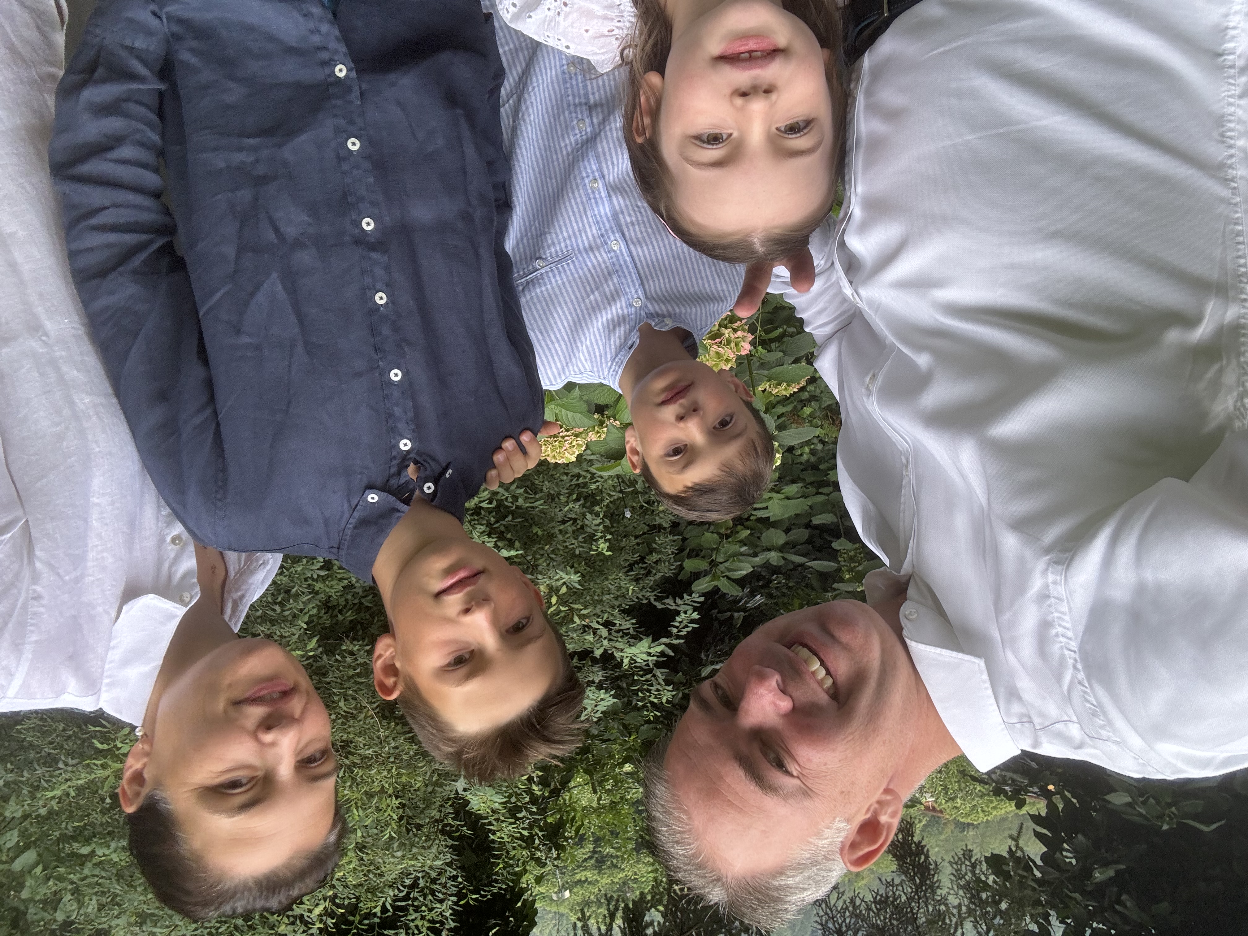 Familie gemeinsam unterwegs